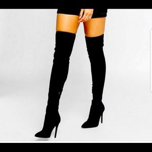 Kendall & Kylie thigh high Kayla boots 9